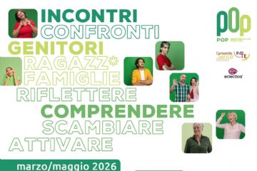 INCONTRI PER GENITORI - POP Uno spazio per crescere insieme